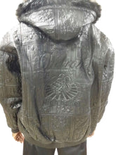 Load image into Gallery viewer, Back view of Original Detroit High Roller Jacket by REED, showcasing unique design and detailed craftsmanship.
