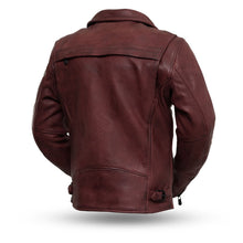 Load image into Gallery viewer, Night Rider Men's Motorcycle Leather Jacket

