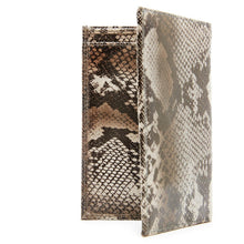 Cargar imagen en el visor de la galería, Genuine Leather Passport Holder – RFID Blocking, Travel Card Slots
