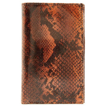 Cargar imagen en el visor de la galería, Genuine Leather Passport Holder – RFID Blocking, Travel Card Slots
