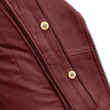 Load image into Gallery viewer, Naked Cow Leather Women's  Classic Motorcycle Leather Jacket
