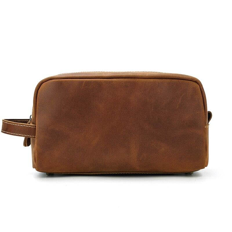 The Wanderer Toiletry Bag | Genuine Leather Toiletry Bag for travel and organization