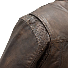 Cargar imagen en el visor de la galería, Rocky Men's Motorcycle Leather Jacket
