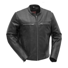 Cargar imagen en el visor de la galería, Rocky Men's Motorcycle Leather Jacket
