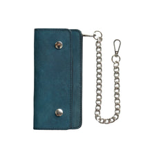 Charger l'image dans la galerie, LARGE TRUCKER - Vegetable Tanned Leather Wallet
