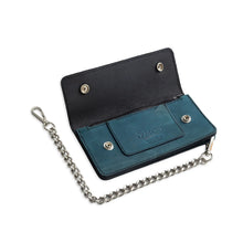 Charger l'image dans la galerie, LARGE TRUCKER - Vegetable Tanned Leather Wallet
