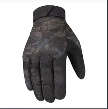 Load image into Gallery viewer, Tactical glove with reinforced wear-resistant fabric for superior grip and durability, ideal for military or paintball use.
