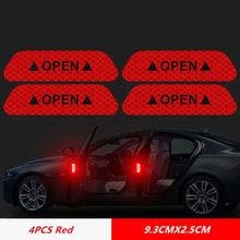 Load image into Gallery viewer, Car with red auto rear warning reflective tape for door visibility
