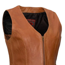 Cargar imagen en el visor de la galería, Western Style Motorcycle Leather Vest
