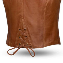 Cargar imagen en el visor de la galería, Western Style Motorcycle Leather Vest
