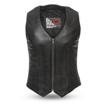Cargar imagen en el visor de la galería, Western Style Motorcycle Leather Vest
