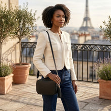 Cargar imagen en el visor de la galería, Italian Full-Grain Leather Crossbody Bag | Parma
