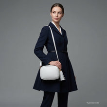 Cargar imagen en el visor de la galería, Italian Full-Grain Leather Crossbody Bag | Parma
