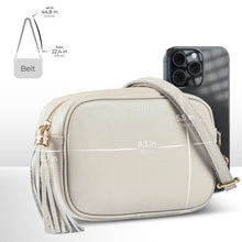 Cargar imagen en el visor de la galería, Italian Full-Grain Leather Crossbody Bag | Parma
