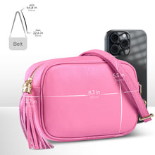 Cargar imagen en el visor de la galería, Italian Full-Grain Leather Crossbody Bag | Parma

