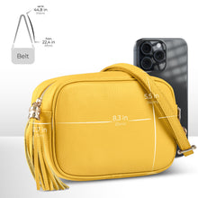 Cargar imagen en el visor de la galería, Italian Full-Grain Leather Crossbody Bag | Parma
