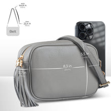 Cargar imagen en el visor de la galería, Italian Full-Grain Leather Crossbody Bag | Parma
