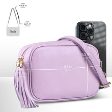 Cargar imagen en el visor de la galería, Italian Full-Grain Leather Crossbody Bag | Parma
