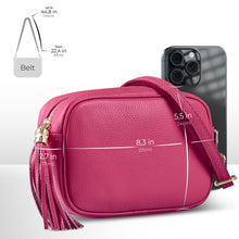 Charger l'image dans la galerie, Italian Full-Grain Leather Crossbody Bag | Parma
