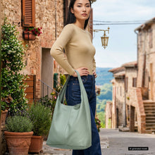 Load image into Gallery viewer, Italian Full-Grain Leather Hobo Bag | Siena
