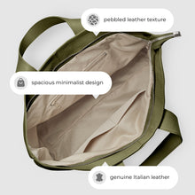 Cargar imagen en el visor de la galería, Italian Full-Grain Leather Tote Bag | Torino
