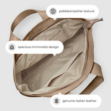 Cargar imagen en el visor de la galería, Italian Full-Grain Leather Tote Bag | Torino
