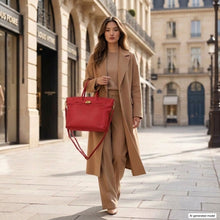 Cargar imagen en el visor de la galería, Italian Full-Grain Leather Top-Handle Bag | Cesena
