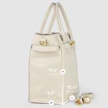Cargar imagen en el visor de la galería, Italian Full-Grain Leather Top-Handle Bag | Cesena
