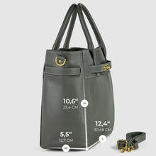 Cargar imagen en el visor de la galería, Italian Full-Grain Leather Top-Handle Bag | Cesena
