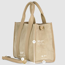 Cargar imagen en el visor de la galería, Italian Genuine Suede Tote Bag | Brianza
