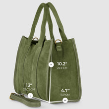 Cargar imagen en el visor de la galería, Italian Genuine Suede Tote Bag | Brianza
