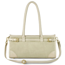 Load image into Gallery viewer, Italian Genuine Suede &amp; Full-Grain Leather Shoulder Bag | Lodi
