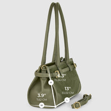 Load image into Gallery viewer, Italian Genuine Suede &amp; Full-Grain Leather Shoulder Bag | Lodi
