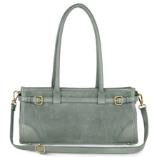 Load image into Gallery viewer, Italian Genuine Suede &amp; Full-Grain Leather Shoulder Bag | Lodi
