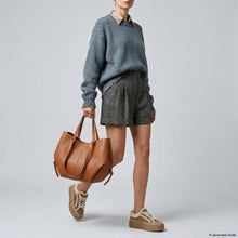 Charger l'image dans la galerie, Italian Full-Grain Leather Tote Bag | Piacenza
