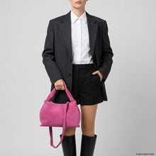 Cargar imagen en el visor de la galería, Italian Genuine Suede Shoulder Bag | Ferrara
