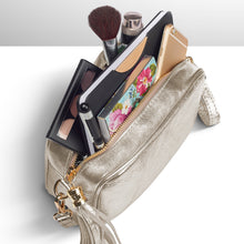 Charger l'image dans la galerie, Italian Genuine Metallic Suede Crossbody Bag | Gubbio

