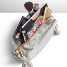 Charger l'image dans la galerie, Italian Genuine Metallic Suede Crossbody Bag | Gubbio
