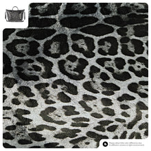 Load image into Gallery viewer, Italian Genuine Leopard-Print Metallic Suede Top-Handle Bag | Rimini
