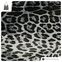 Charger l'image dans la galerie, Italian Genuine Leopard-Print Metallic Suede Tote Bag | Catania
