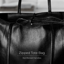 Charger l'image dans la galerie, Italian Metallic Full-Grain Leather Tote Bag | Vinci
