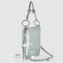 Cargar imagen en el visor de la galería, Italian Metallic Full-Grain Leather Shoulder Bag | Prato
