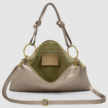 Cargar imagen en el visor de la galería, Italian Metallic Full-Grain Leather Shoulder Bag | Prato
