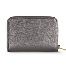 Charger l'image dans la galerie, Italian Metallic Full-Grain Leather Wallet | Ancona
