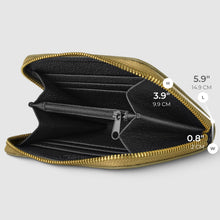 Charger l'image dans la galerie, Italian Metallic Full-Grain Leather Wallet | Ancona
