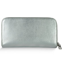Charger l'image dans la galerie, Italian Metallic Full-Grain Leather Wallet | Udine
