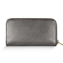 Charger l'image dans la galerie, Italian Metallic Full-Grain Leather Wallet | Udine
