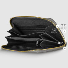 Charger l'image dans la galerie, Italian Metallic Full-Grain Leather Wallet | Udine
