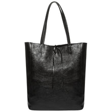 Cargar imagen en el visor de la galería, Italian Genuine Metallic Suede Tote Bag | Pisa
