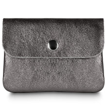 Cargar imagen en el visor de la galería, Italian Genuine Metallic Suede Wallet | Assisi

